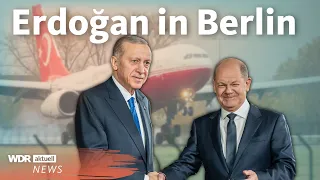 Erdoğan Besuch: Gespräche mit Scholz und Steinmeier | WDR Aktuelle Stunde