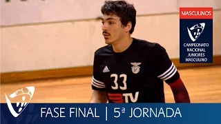 5ª Jornada | Fase Final | Campeonato Juniores Masculinos