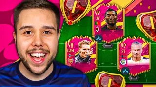 99 Rafael Leao, 98 Odegaard & 99 Haaland 🥳 FUT Champs - FIFA 23 Ultimate Team