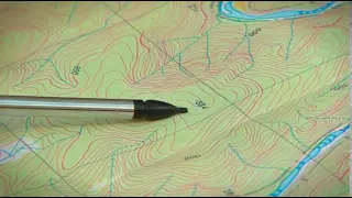 How to read a topographical map
