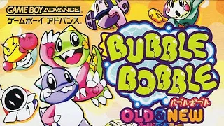 multigba s/bobble bubble old and new/ 2 players/gameplay new/game boy advance emulater