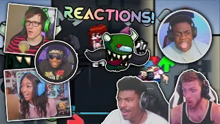 Youtuber's React To Friday Night Funkin' VS Impostor V3! | Ejected