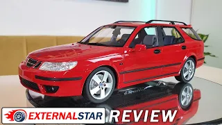 Review: Saab 9-5 Sportcombi Aero 1:18 scale model by DNA Collectibles