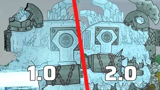 Freezer new Evolution in tanks cartoon