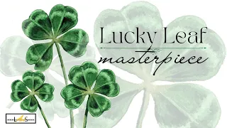 “Brush Up” on YOUR Luck!! Watercolor Wonder: Lucky Clover Edition! Paint Realistic 4-Leaf Clovers!