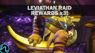 Destiny 2 - Insane Leviathan Raid Rewards! (Weapons & Armor!)