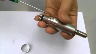 How to disassemble inner channel air motor low speed dental handpiece