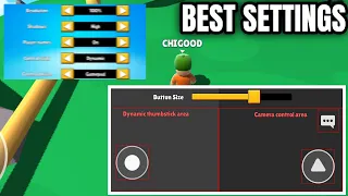 STUMBLE GUYS :  All Best Control Settings (Configuration )