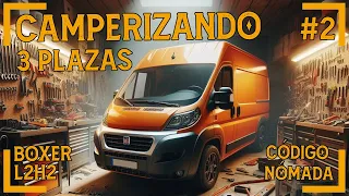 🟢MIRA CÓMO CAMPERIZO ESTA BOXER L2H2🟢SISTEMA ELÉCTRICO🟢PANELES🟢MOSQUITERA🟢CÁMARA TRASERA🟢