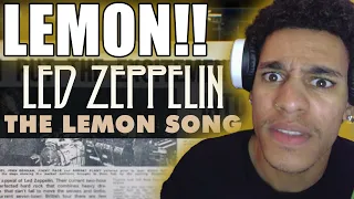 SQUEEZE ME LEMON!! First Time Reacting to Led Zeppelin - 'The Lemon Song'