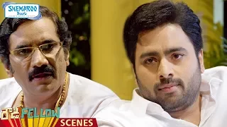 Nara Rohit Powerful Warning to Rao Ramesh | Rowdy Fellow Telugu Full Movie Scenes | Rao Ramesh