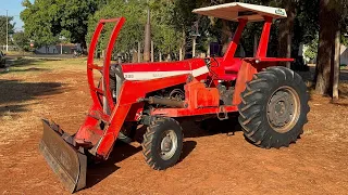 MASSEY FERGUSON 290 A VENDA!!! O TRATOR AMADO PELO BRASIL TODO,REVISADO,COM LÂMINA E VALOR TOP!!!