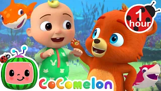 Baby Shark Color Song🦈 CoComelon JJ's Animal Time Nursery Rhymes and Kids Songs | After School Club