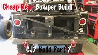 Homemade Offroad Bumper | Jeep CJ7 Build Part 7