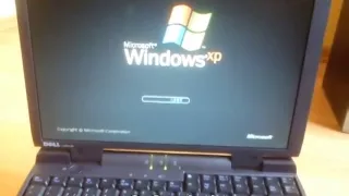 Dell Latitude CPi runs Windows XP Professional