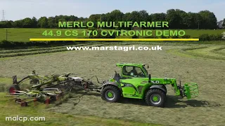 4k Merlo MULTIFARMER 44.9 CS 170 CVTRONIC Demonstration by Marstagri - full length video to follow!