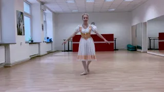 Anastasia Lily Bird,  Junior 12y, Ballet solo  Lisa Variation (La Fille Mal Gardée)