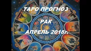 РАК.Самые важные темы апреля.Таро расклад 12 домов гороскопа на апрель 2018 г.