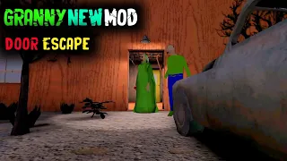 Granny Chapter 2 Baldi Mod Full Gameplay | Baldi Mod Granny Two Door Escape | Granny Door Escape