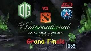 PSG.LGD vs OG | Main Event | Grand FINAL | Game 5  | TI 8 | Full Match