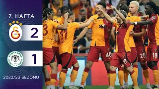 Galatasaray (2-1) Arabam.com Konyaspor | 7. Hafta - 2022/23