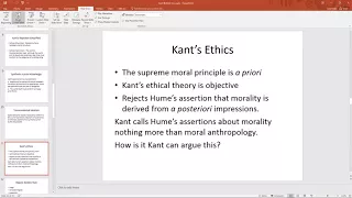 Deontology and Kant s C.I