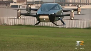 X2 flying car debuts in Dubai