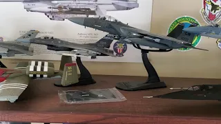 Diecast military aircraft collection