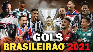 Os GOLS mais BONITOS do BRASILEIRÃO 2021