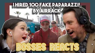 I Hired 100 FAKE Paparazzi! By Airrack | Bosses React