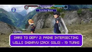DFFOO DAR3 to Defy 2: Zack Solo (Those wings, I want them too) - 19 Turns