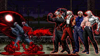 [KOF Mugen] Corpse Goenitz vs Rugal Team