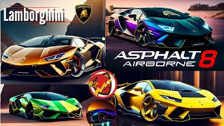 Asphalt 8 Airborne Collection of Lamborghini Pro 🔥 | Asphalt 8 (2023) - Gameplay (PC UHD) [4K60FPS]