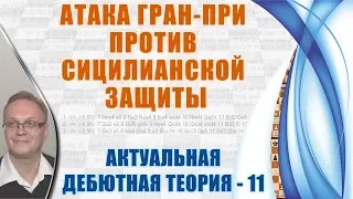 Атака Гран-При против Сицилианской защиты. Актуальная теория 11. Игорь Немцев, шахматы