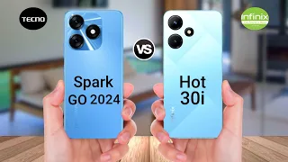 Tecno Spark go 2024 Vs infinix hot 30i Specs Comparison