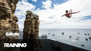 100% Focus - Cliff Diving with Jonathan Paredes | Gillette World Sport