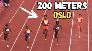 Shericka Jackson's Season is IN DANGER!! II 2024 Women's 200m Diamond League Oslo