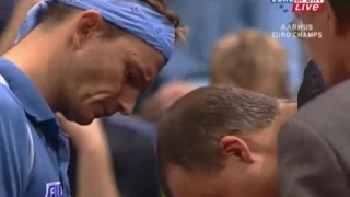 2005 European Championships Vladimir Samsonov BEL vs Jean Phil