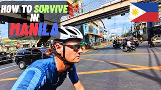 Wie überlebt man in den Straßen Manila's als Fahrradfahrer? Watopia Zwift ist auf den Philippinen 🇵🇭