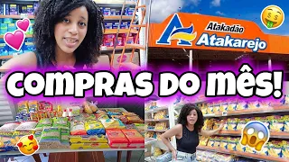 COMPRAS DO MÊS DE FEVEREIRO PARA 4 PESSOAS | TUDO CARO 😱 | Quanto gastamos? Valor total!