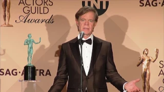 William H. Macy - SAG Awards 2017 - Full Backstage Interview