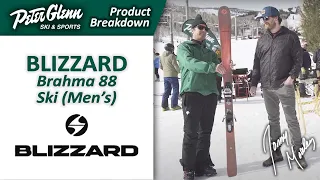 Blizzard Brahma 88 Ski (Men's) | W23/24 Product Breakdown