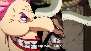 One piece Queen react to Kaido and Big mom alliance