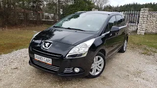 Peugeot 5008 1.6 THP 156KM 2010r Prezentacja Samochodu