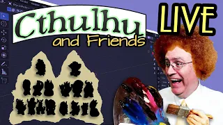 Cthulhu and Friends Modeling Stream 7 - Ending Cthulhu and Friends Kickstarter