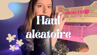 ASMR | Haul aléatoire (tapping, crinkles…) 🌙