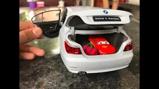 Diecast Unboxing-2007 BMW 5 Series 550i (E60/E61) 1/18 Kyosho ft Lightning McQueen