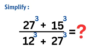 Nice Exponents Math Simplification Question [ Can you Solve it ]