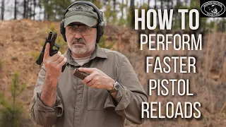 How to Perform Faster Pistol Reloads. Slide Lock or Emergency Reload and the Speed Reload.