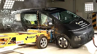 Hyundai Staria Crash Test (ANCAP) | Scored a 5 star